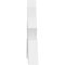 Ekena Millwork Vanguard Architectural Grade PVC Gable Bracket, 48"W x 28"H x 4"D x 6"F, 14/12 Pitch GBP048X28X0406VAN00 - alternate 3